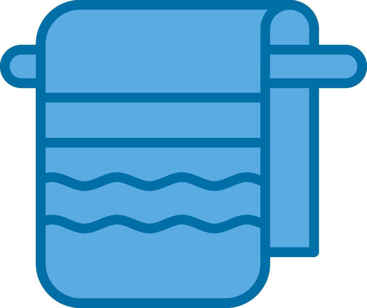 Towel Vector Icon Design