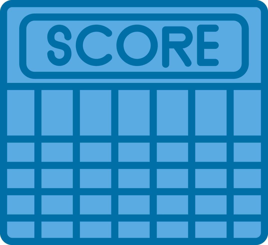 Score Vector Icon Design