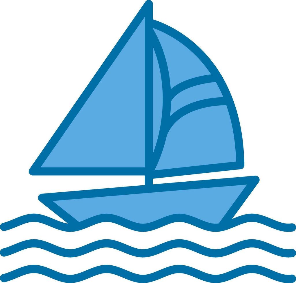 Sail Vector Icon Design