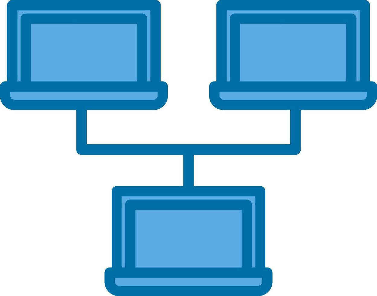 Local network Vector Icon Design