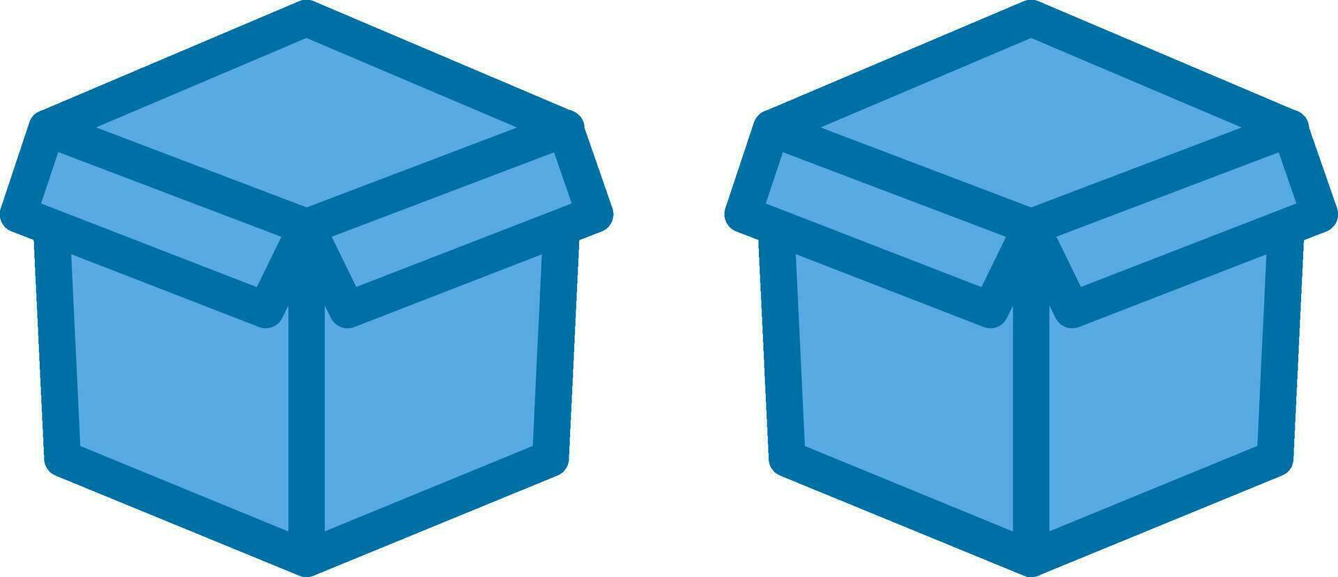 Boxes Vector Icon Design