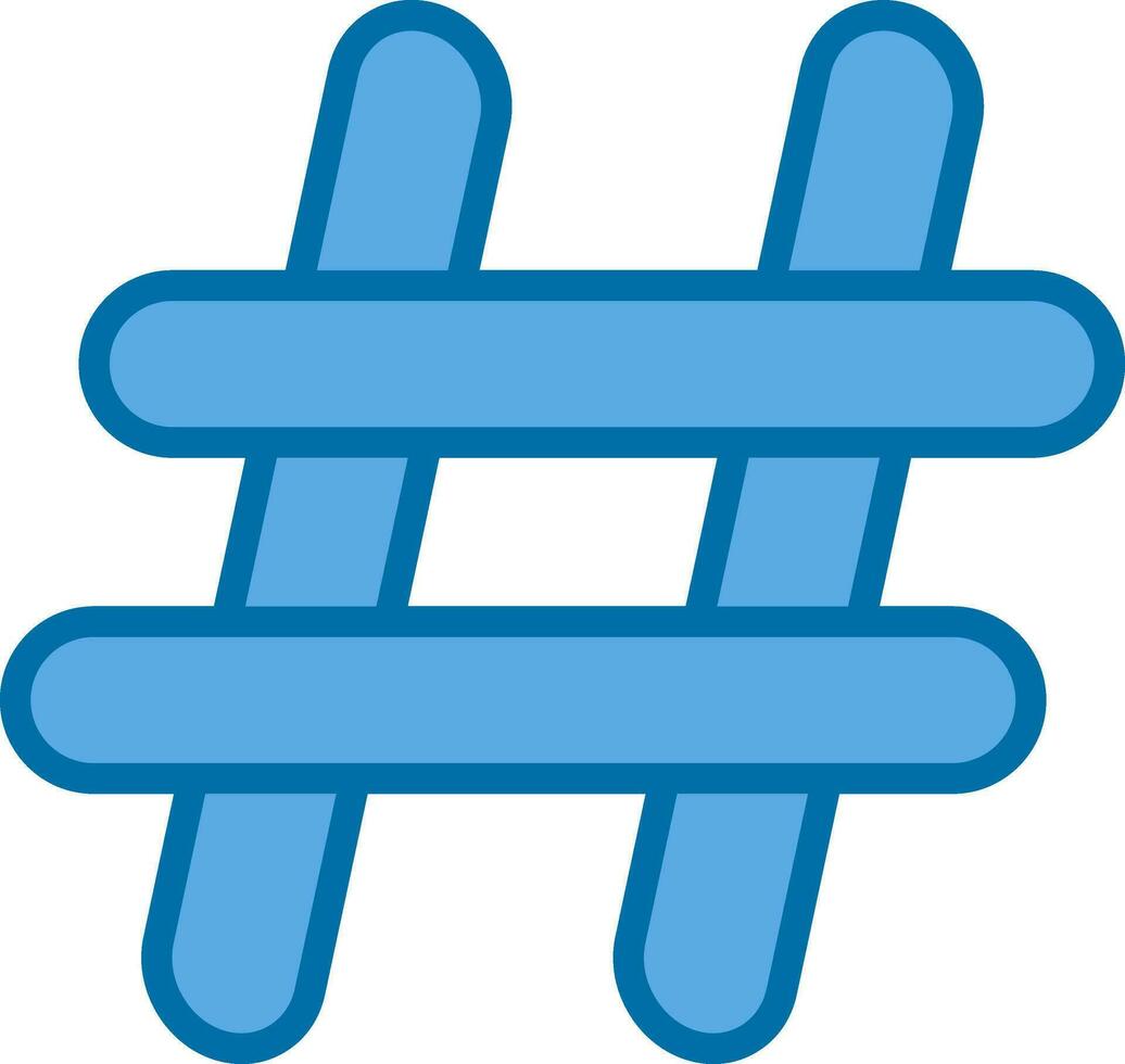 Hash tag Vector Icon Design