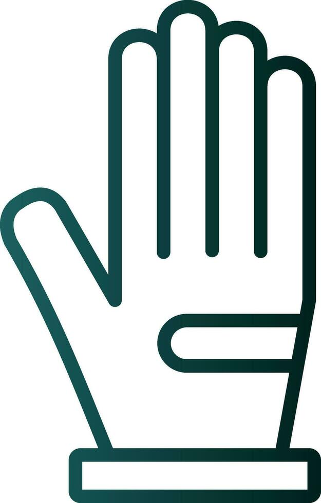 diseño de icono de vector de guante