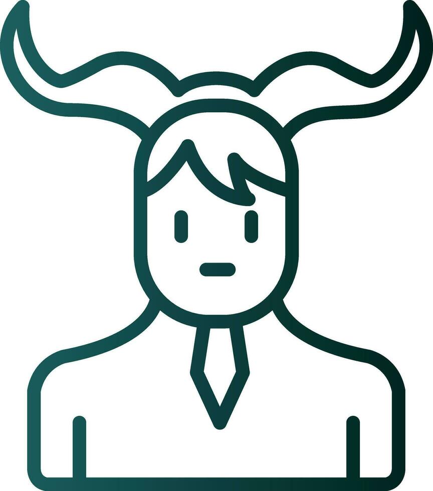 Satyr Vector Icon Design