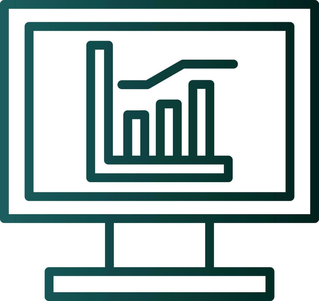 Analytics Vector Icon Design
