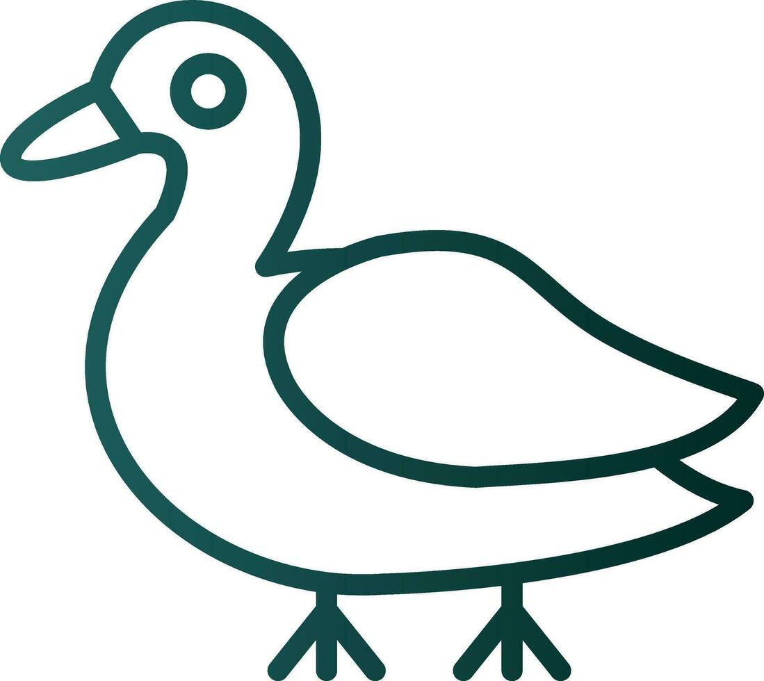Duck Vector Icon Design