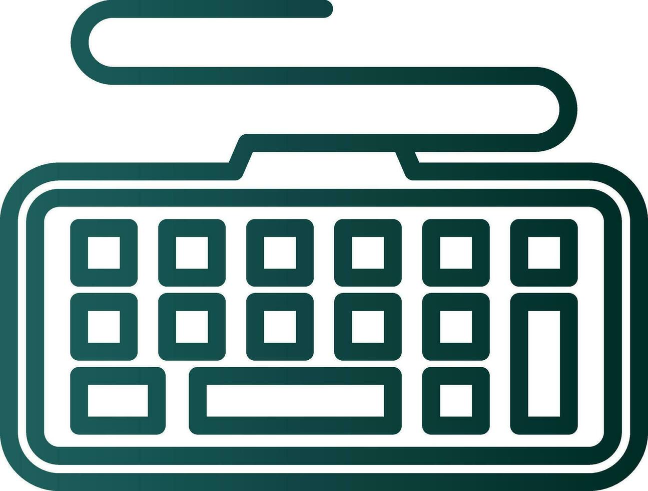Keyboard Vector Icon Design