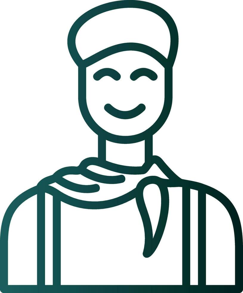 Mime Vector Icon Design