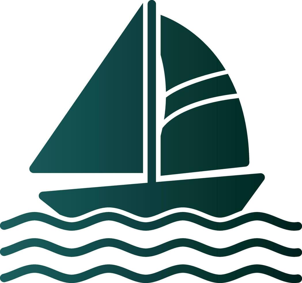 Sail Vector Icon Design