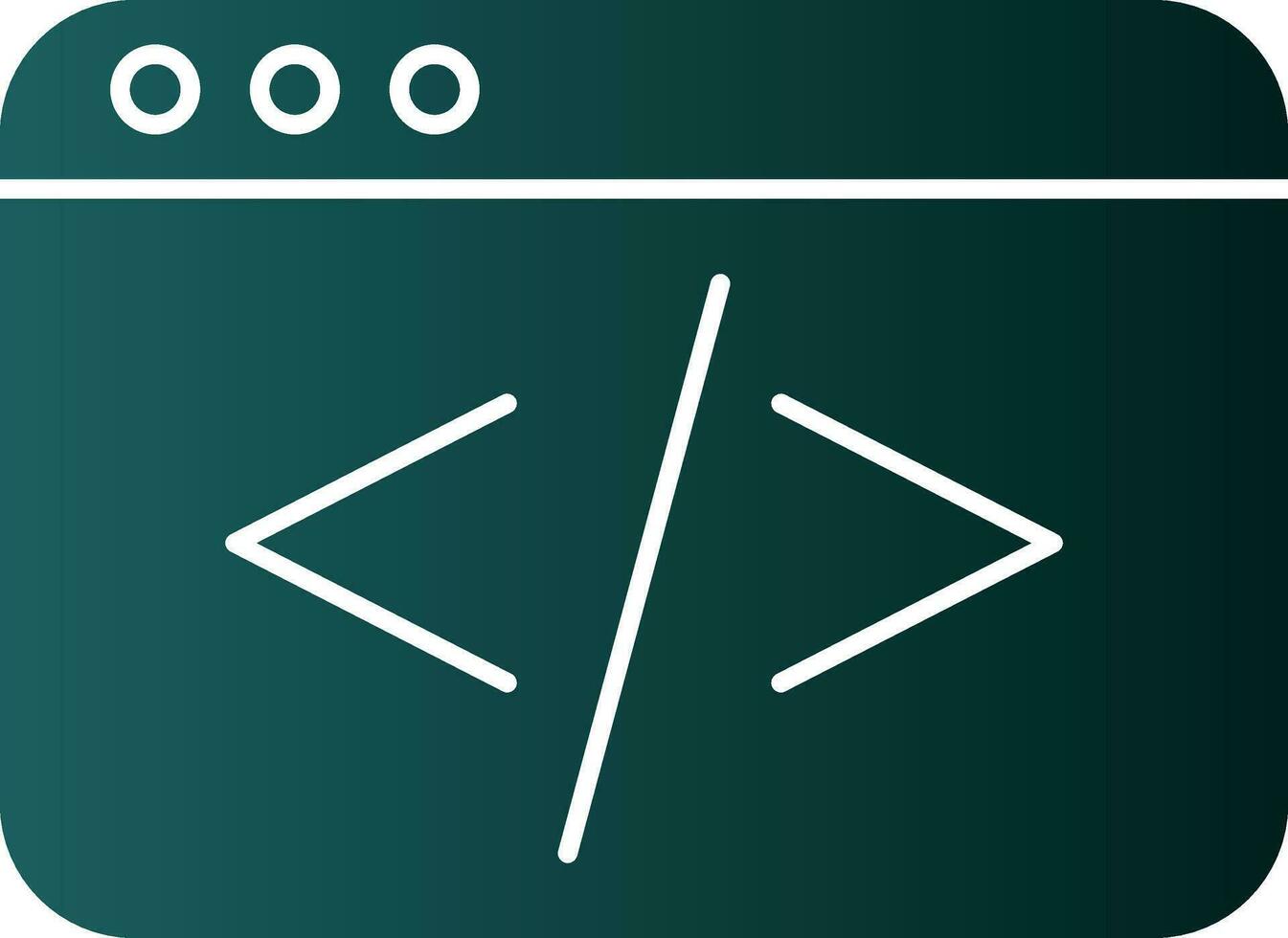 codificación vector icono diseño