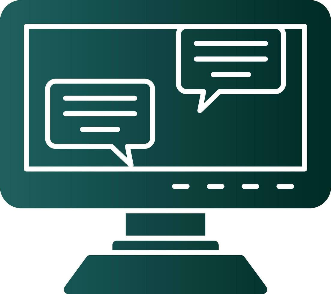 Asking Vector Icon Design