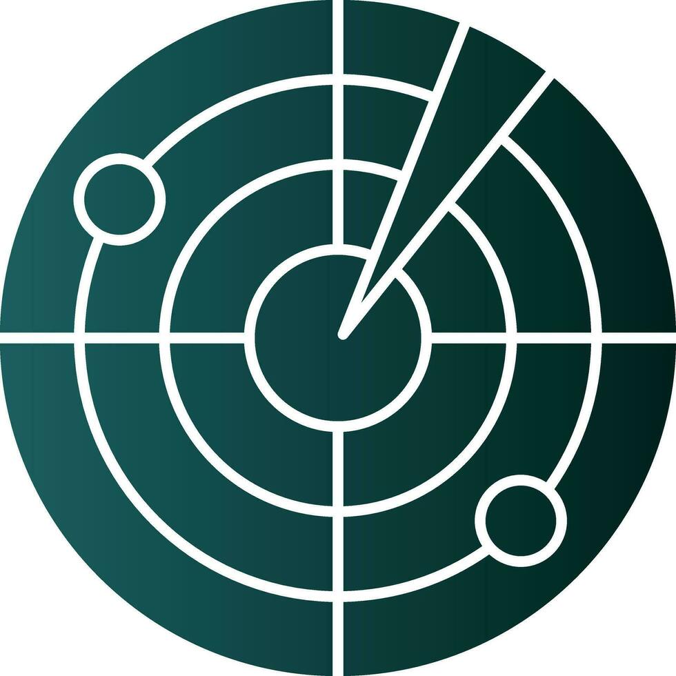 Radar Vector Icon Design