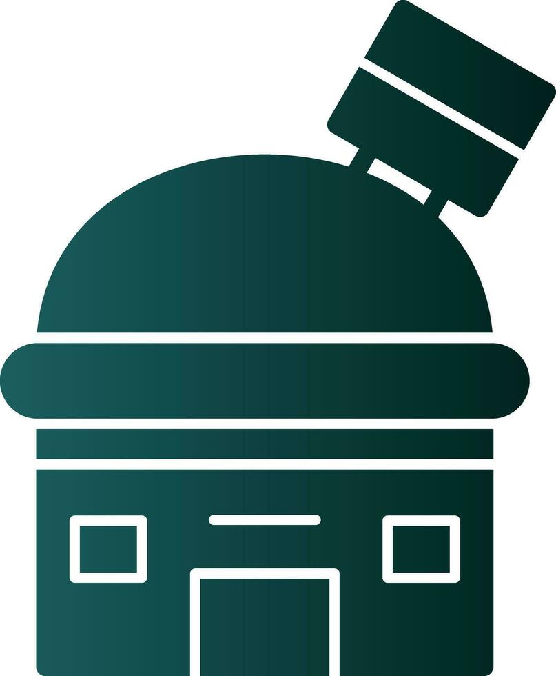 diseño de icono de vector de observatorio