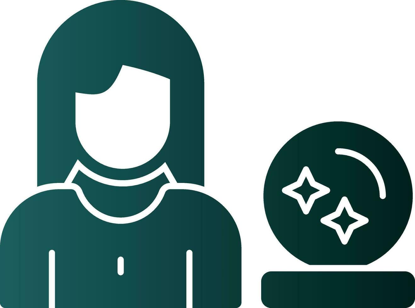 Fortune teller Vector Icon Design