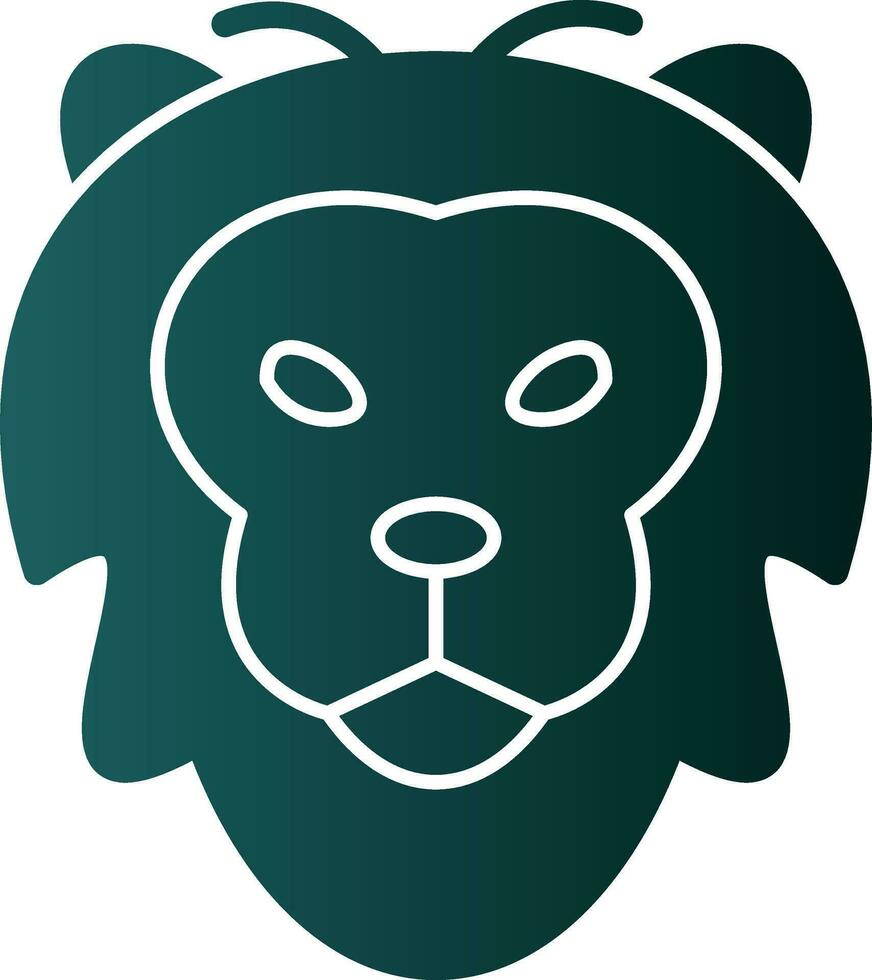 Lion Vector Icon Design
