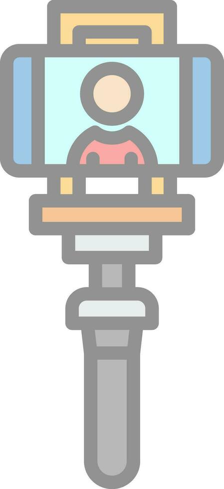 Selfie Vector Icon Design