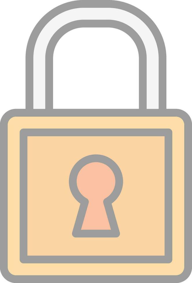Padlock Vector Icon Design