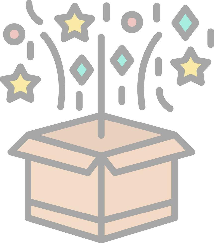 Magic box Vector Icon Design