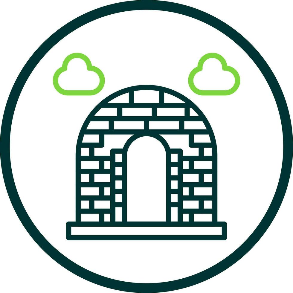 Igloo Vector Icon Design