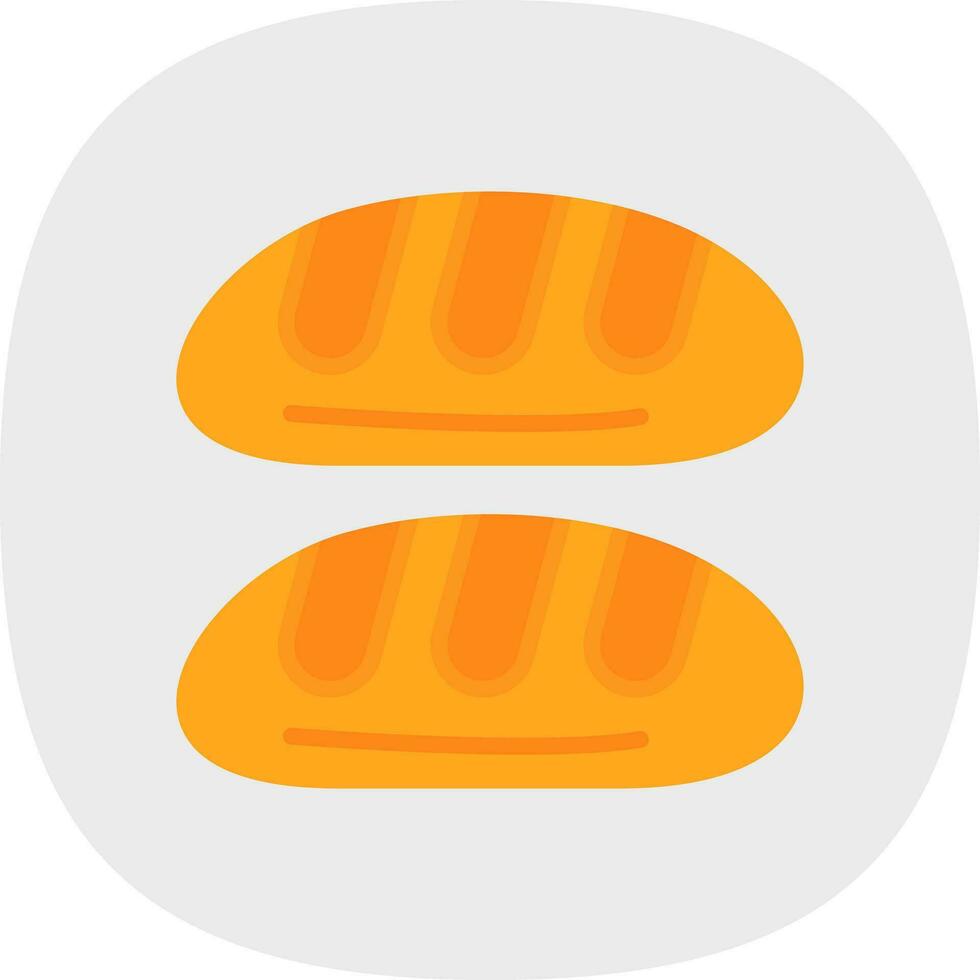 Bread Vector Icon Design