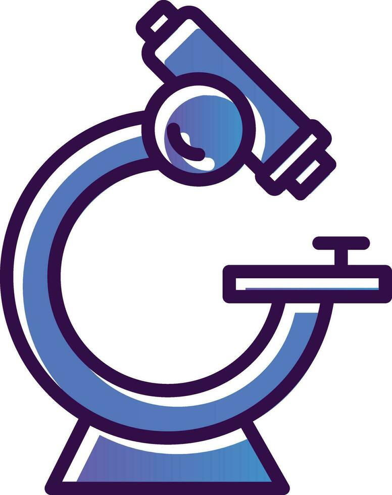 Microscope Vector Icon Design