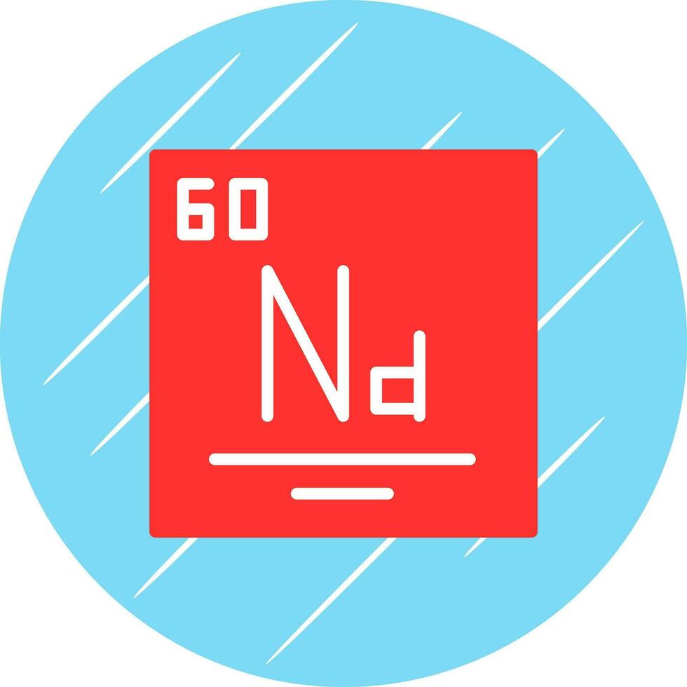 Neodymium Vector Icon Design