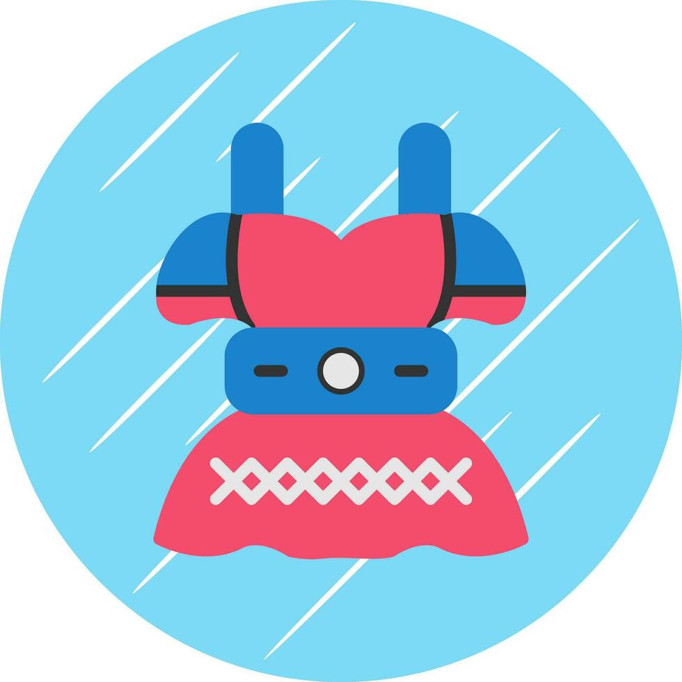 Dirndl Vector Icon Design