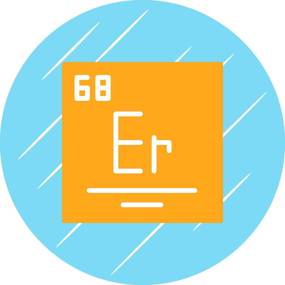 Erbium Vector Icon Design