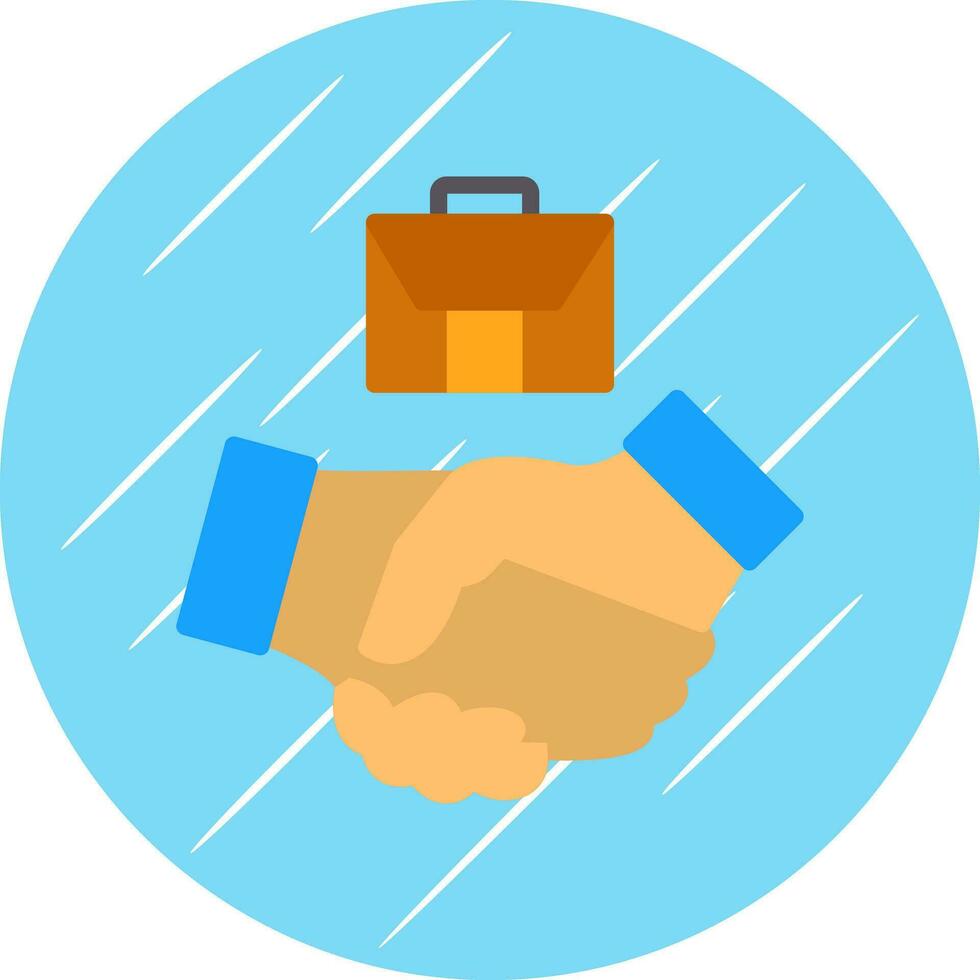 Business partnership Vector Icon Design