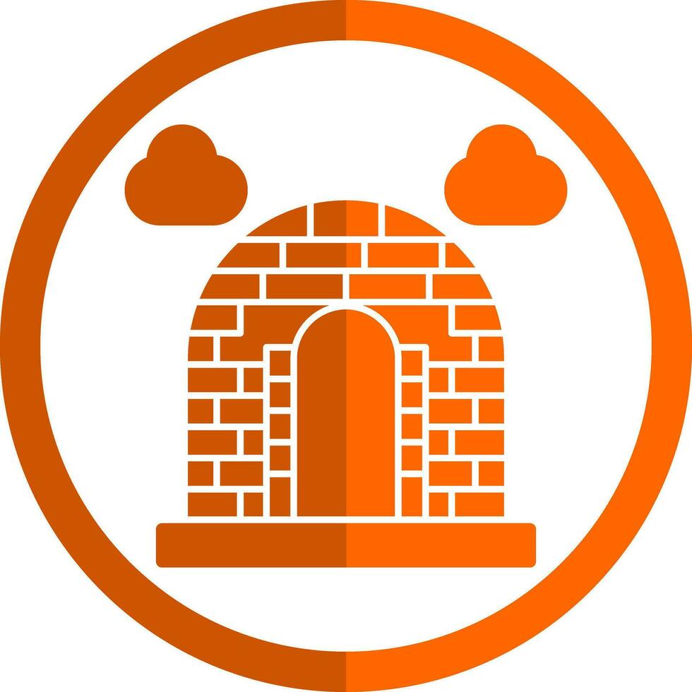 Igloo Vector Icon Design