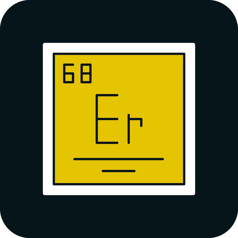 Erbium Vector Icon Design