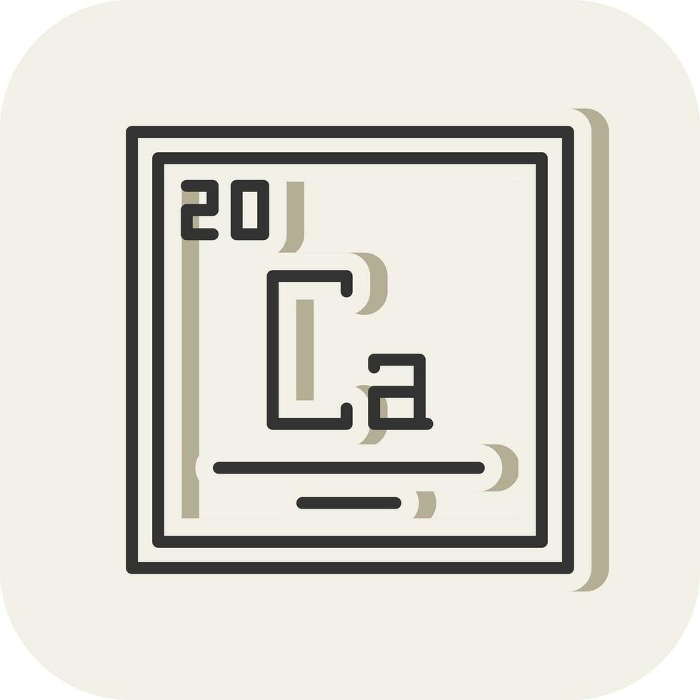 Calcium Vector Icon Design