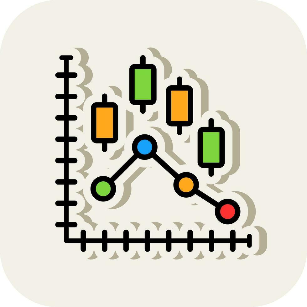 Diagram Vector Icon Design