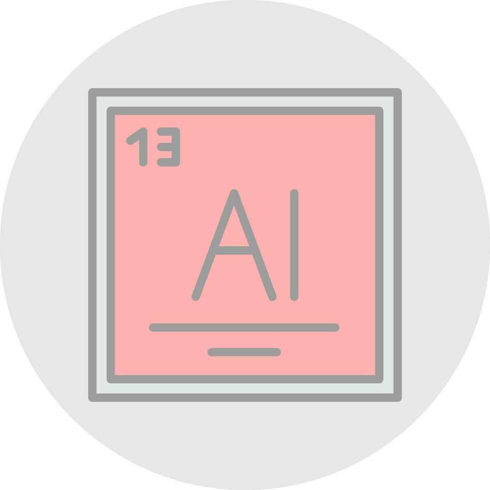 Aluminum Vector Icon Design