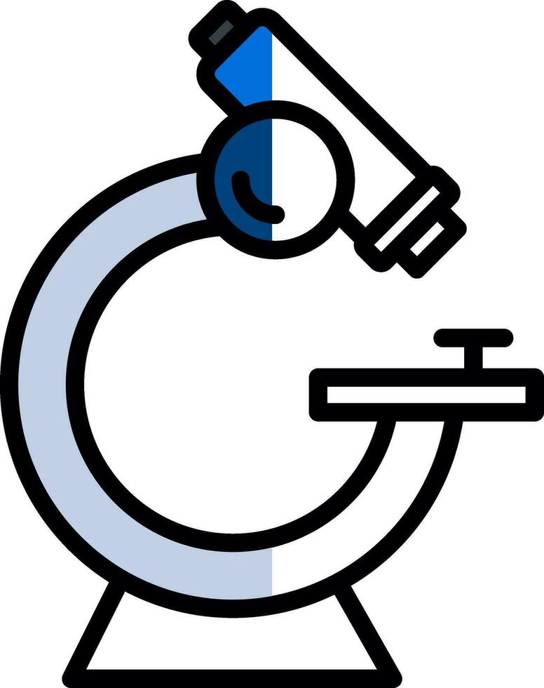 Microscope Vector Icon Design