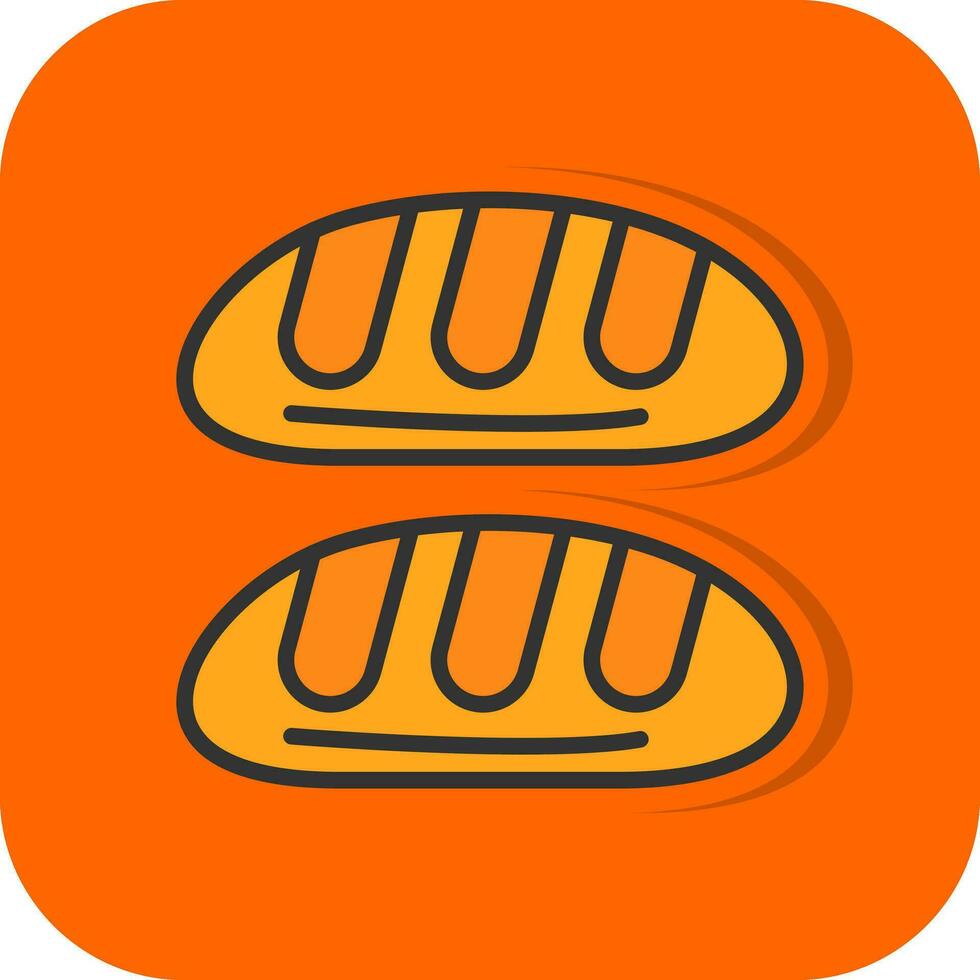 Bread Vector Icon Design