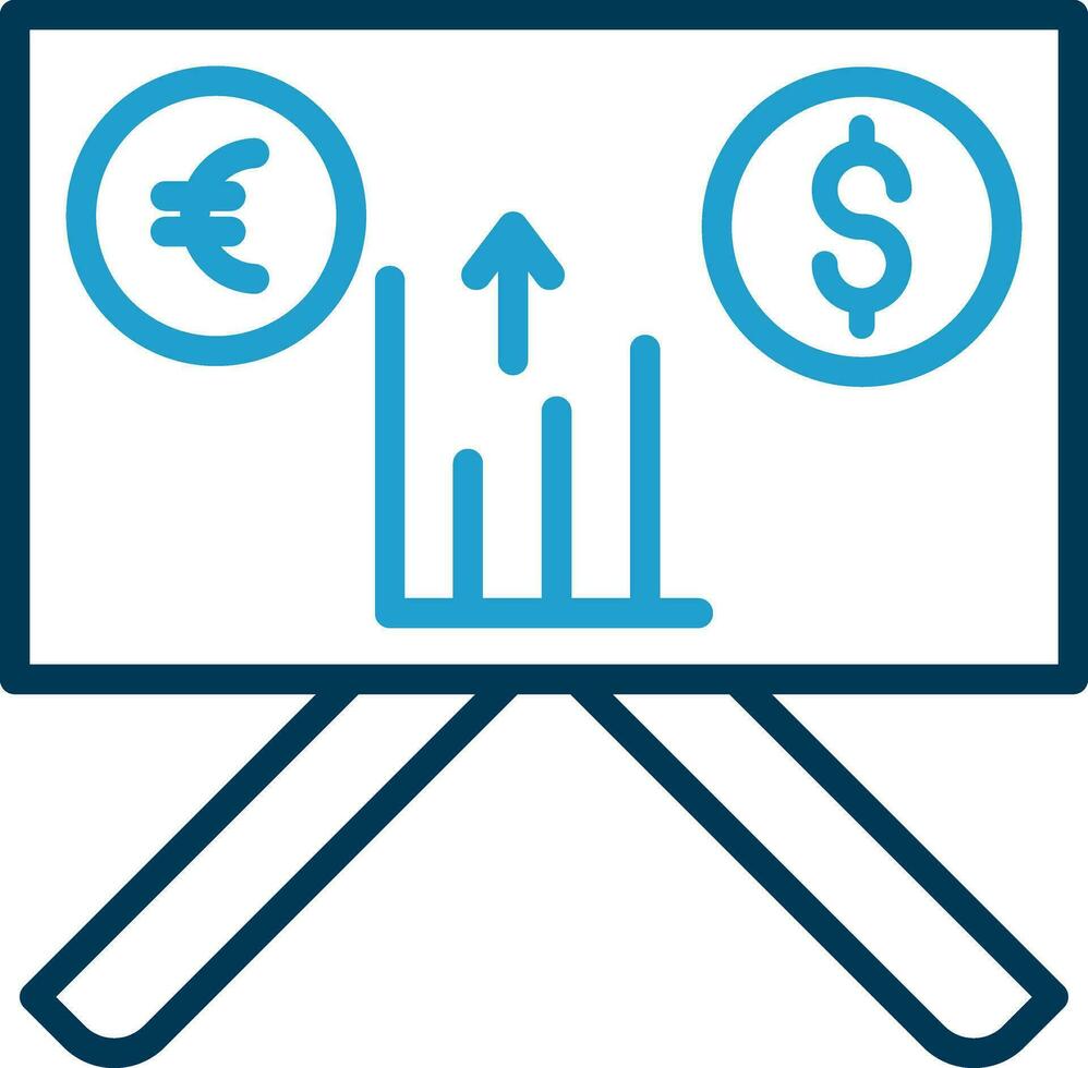 Gain Vector Icon Design