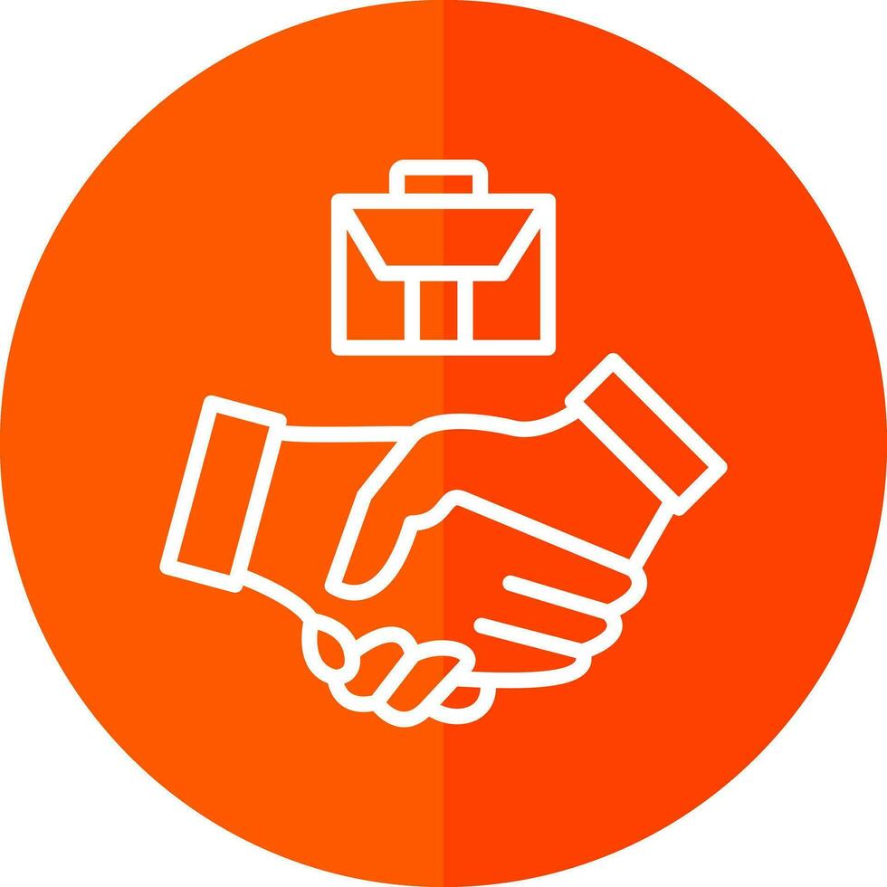 Business partnership Vector Icon Design