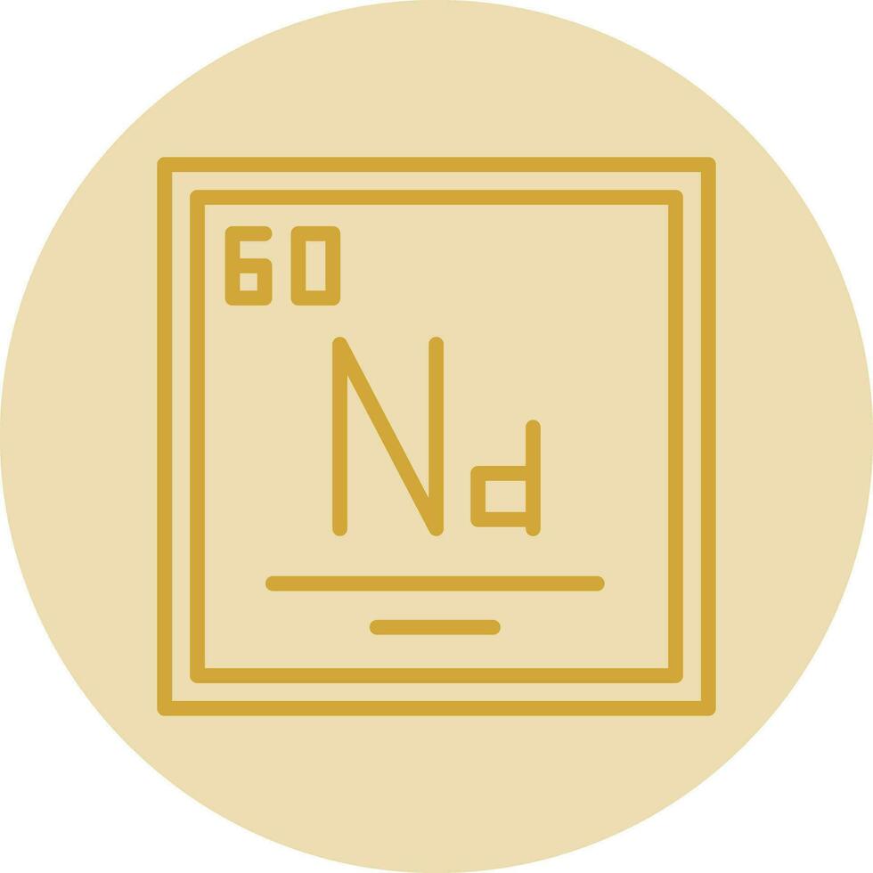 Neodymium Vector Icon Design