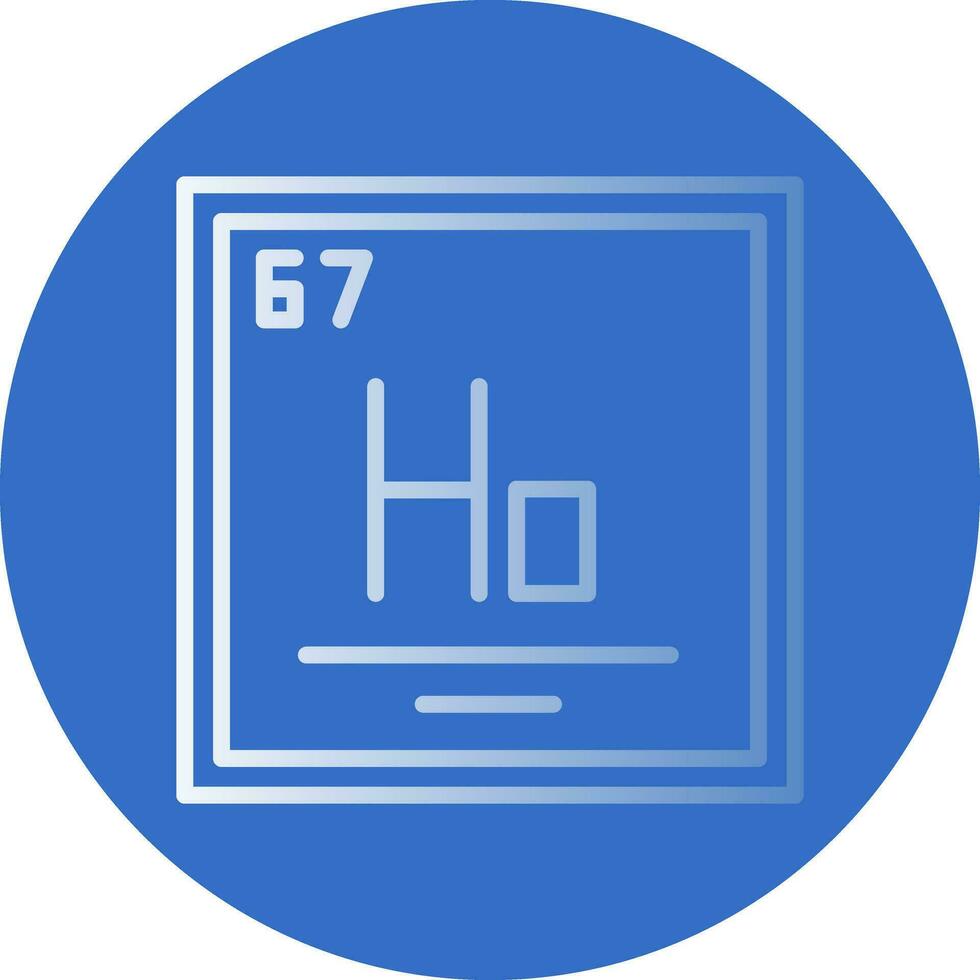 Holmium Vector Icon Design