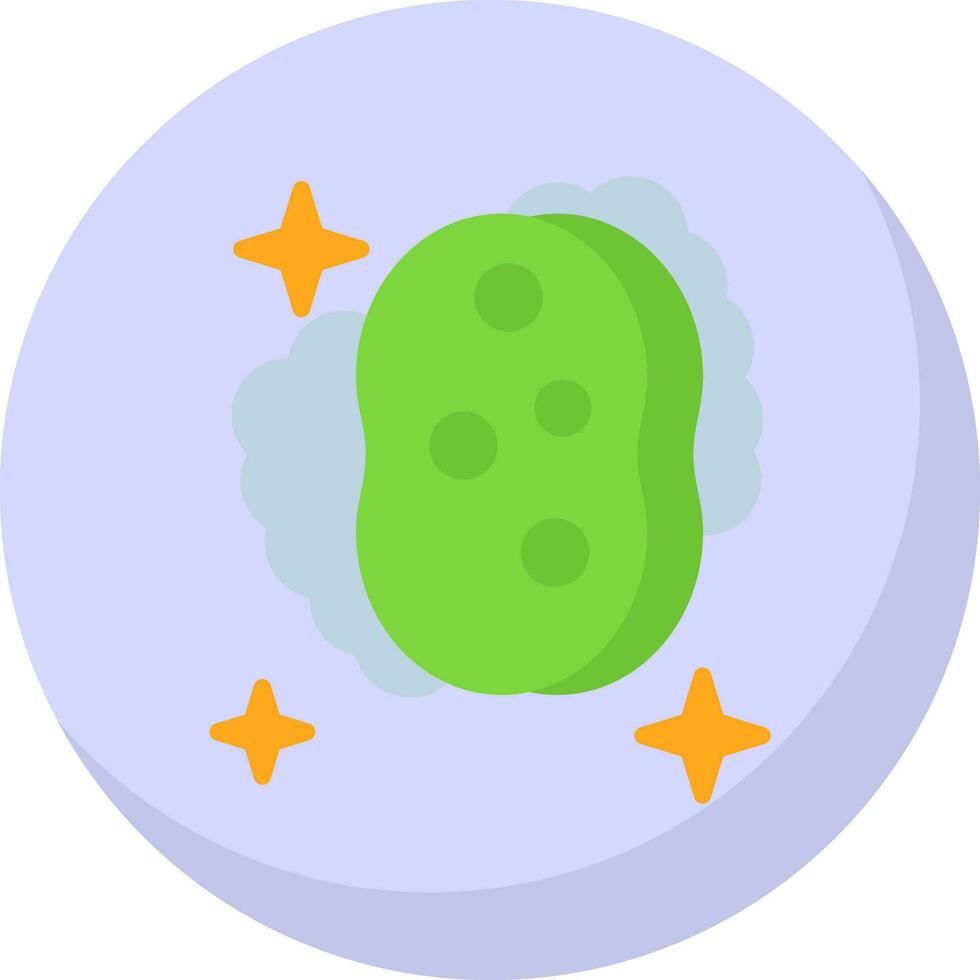 diseño de icono de vector de esponja