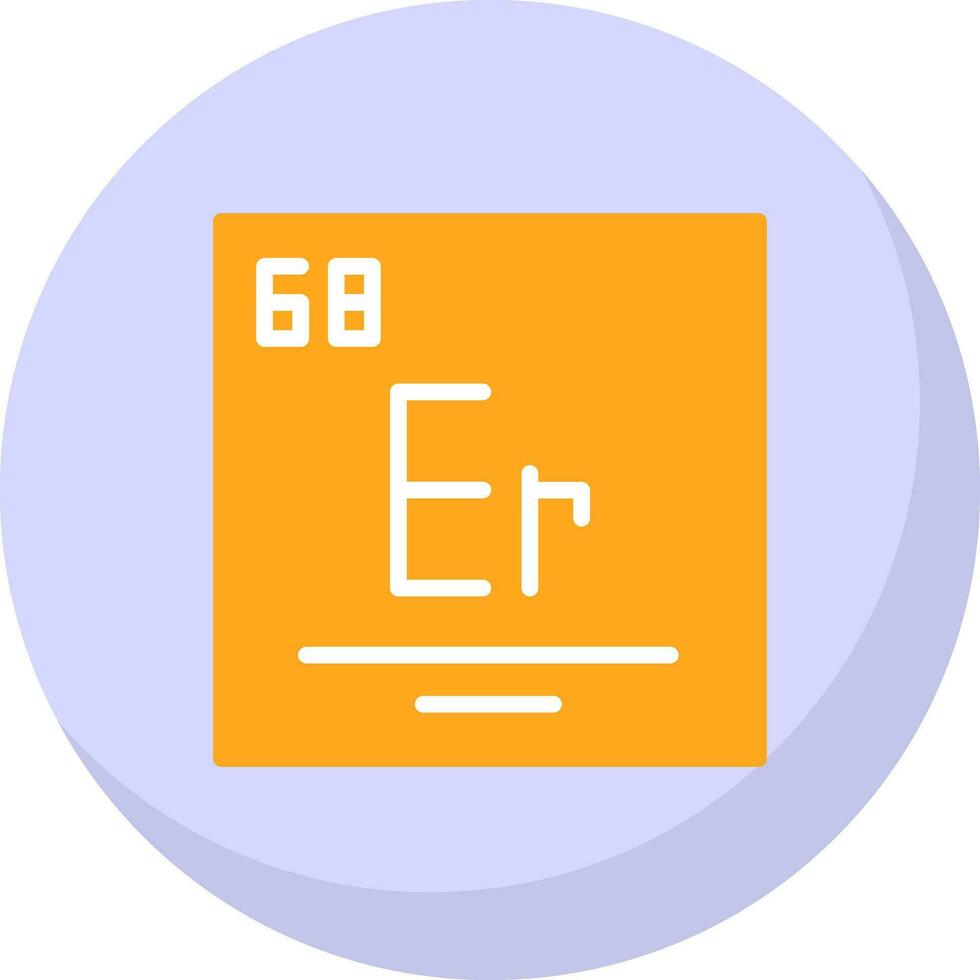 Erbium Vector Icon Design