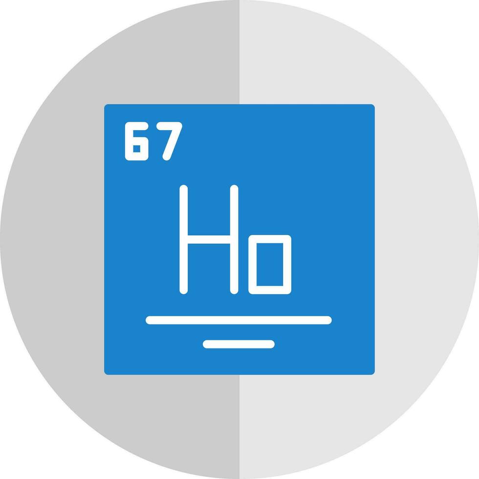 Holmium Vector Icon Design