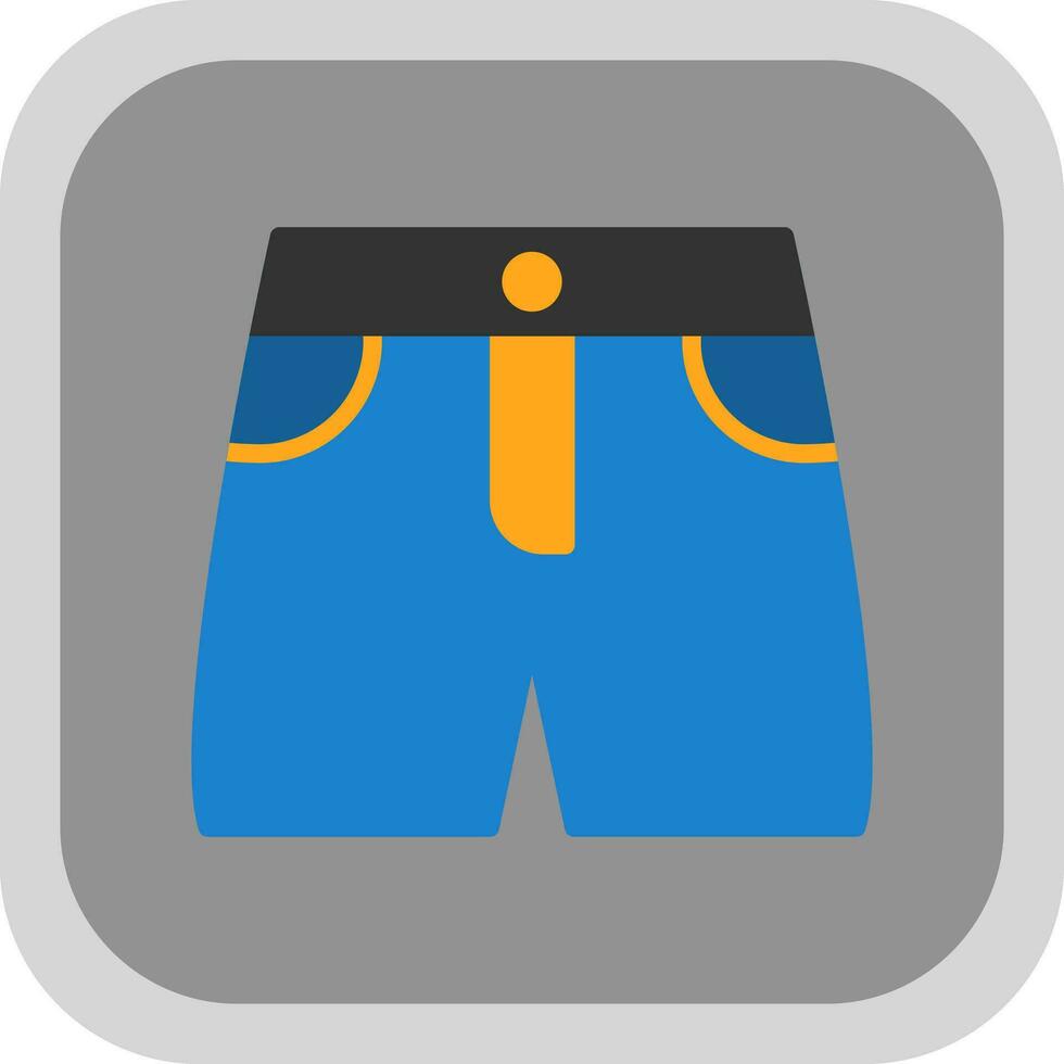 diseño de icono de vector de pantalones cortos