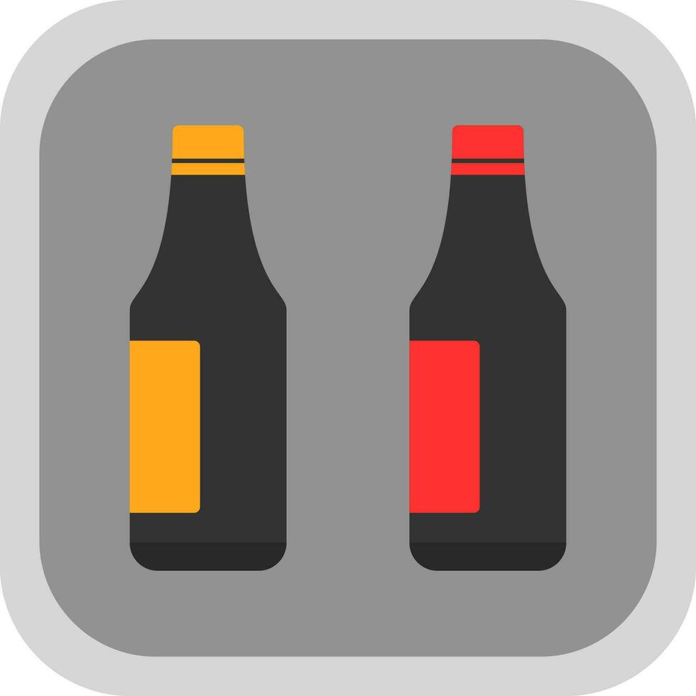 Beer bottle Vector Icon Design