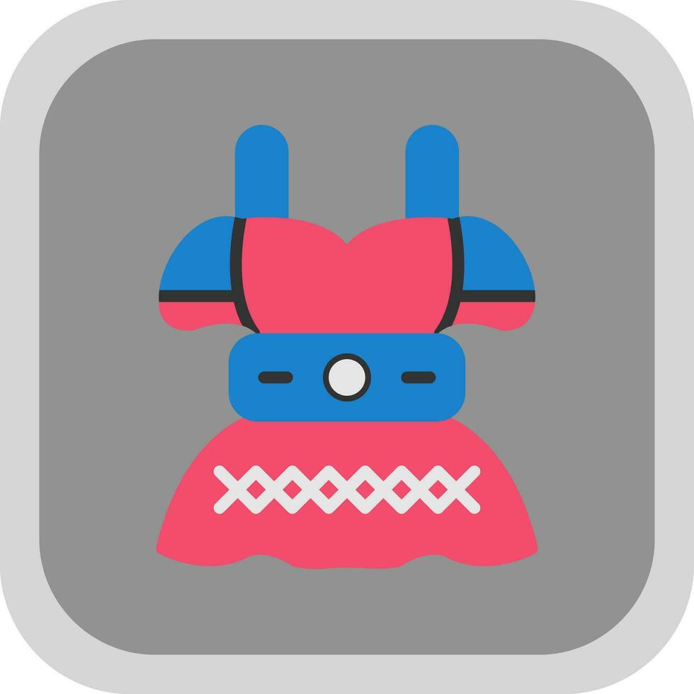 Dirndl Vector Icon Design