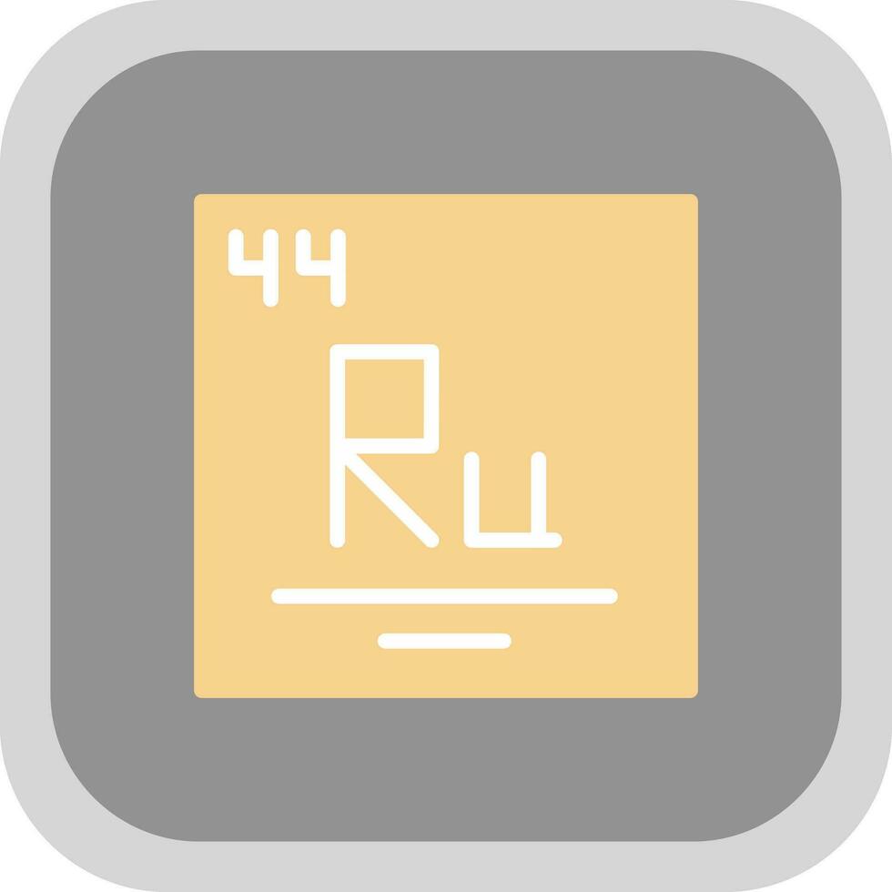 Ruthenium Vector Icon Design