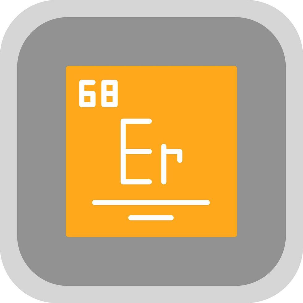 Erbium Vector Icon Design