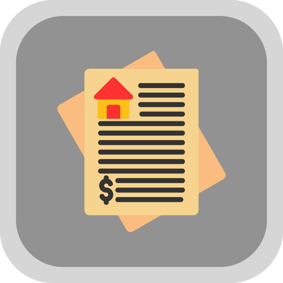 Mortgage Vector Icon Design