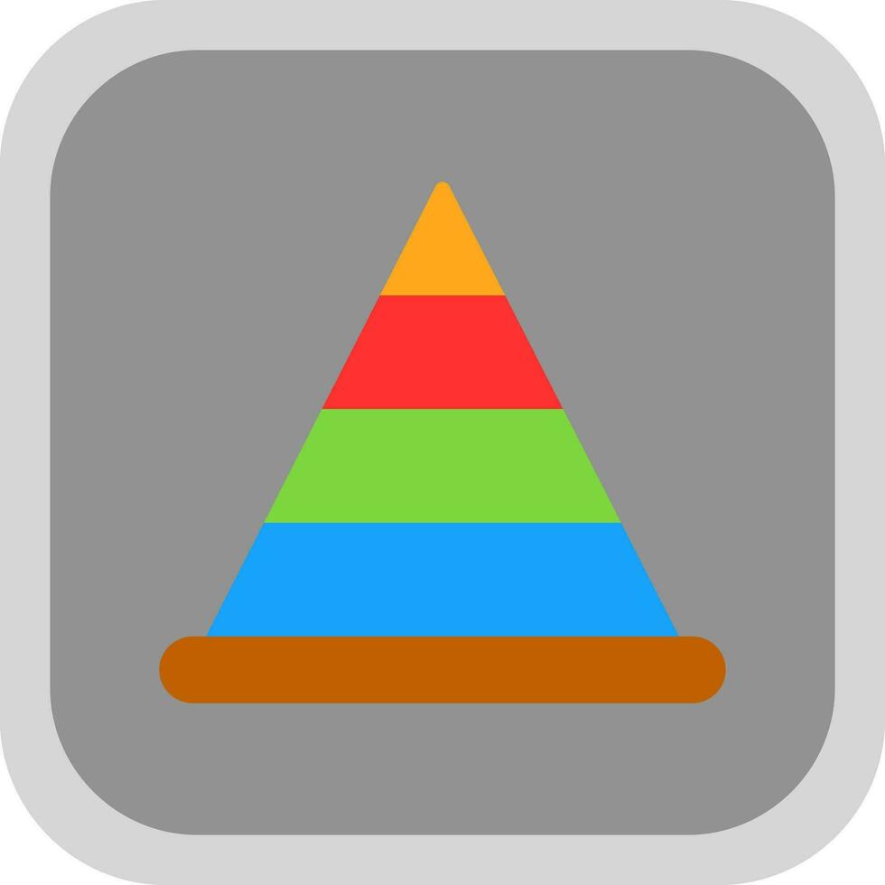 Pyramid Vector Icon Design